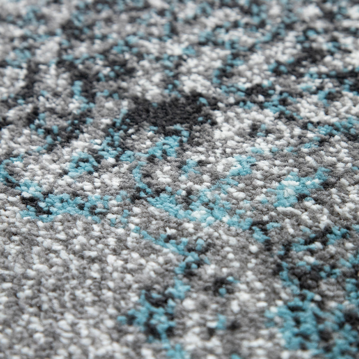 KURZFLORTEPPICH 60/100 cm Alabama 371 - Türkis, Textil (60/100cm) - Paco Home