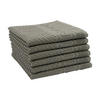 HANDTÜCHER, 6er-Set, 50x70 cm, 100% Baumwolle, Grau - Anthrazit, Textil (50/70cm) - Zollner