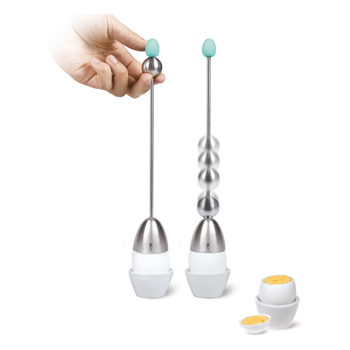 EIERSCHALENSOLLBRUCHVERURSACHER Clack Retro Edition 2, Mint - Grün, Metall (4.5/29.5/4.5cm) - Take2