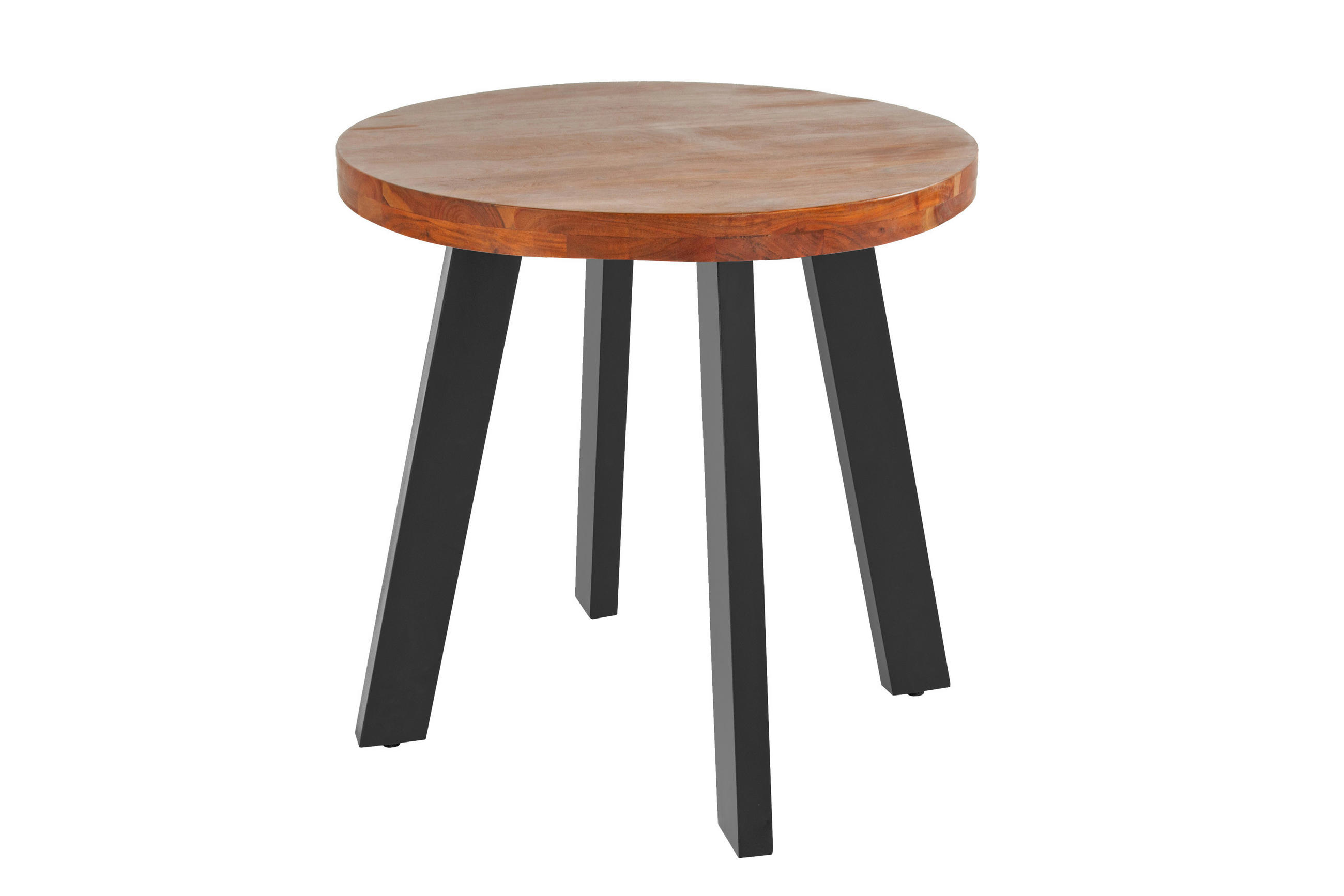 ESSTISCH SOPHIA - Schwarz/Braun, Holz/Metall (80/80/78cm) - SAM