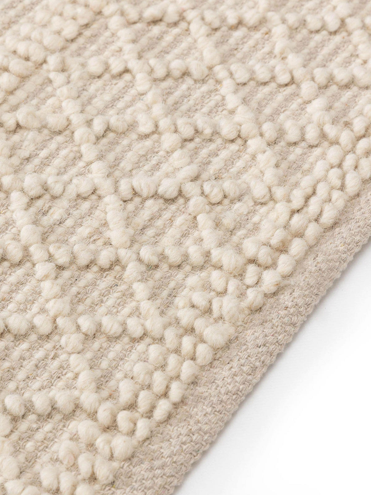TEPPICH Jasper Cream 200x300 cm - Creme, Textil (200/300cm) - benuta Pure