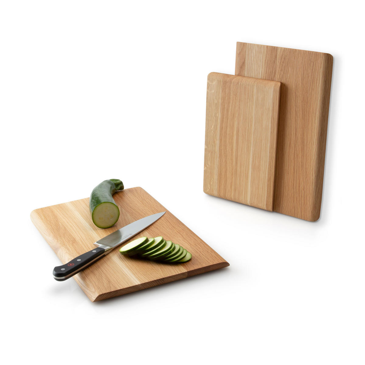 SCHNEIDEBRETT Eiche 4122 - Braun, Holz (20/53cm) - Continenta