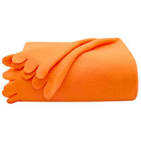KUSCHELDECKE, 130x170 cm, 100% Polyester, Orange - Orange, Textil (130/170cm) - Zollner