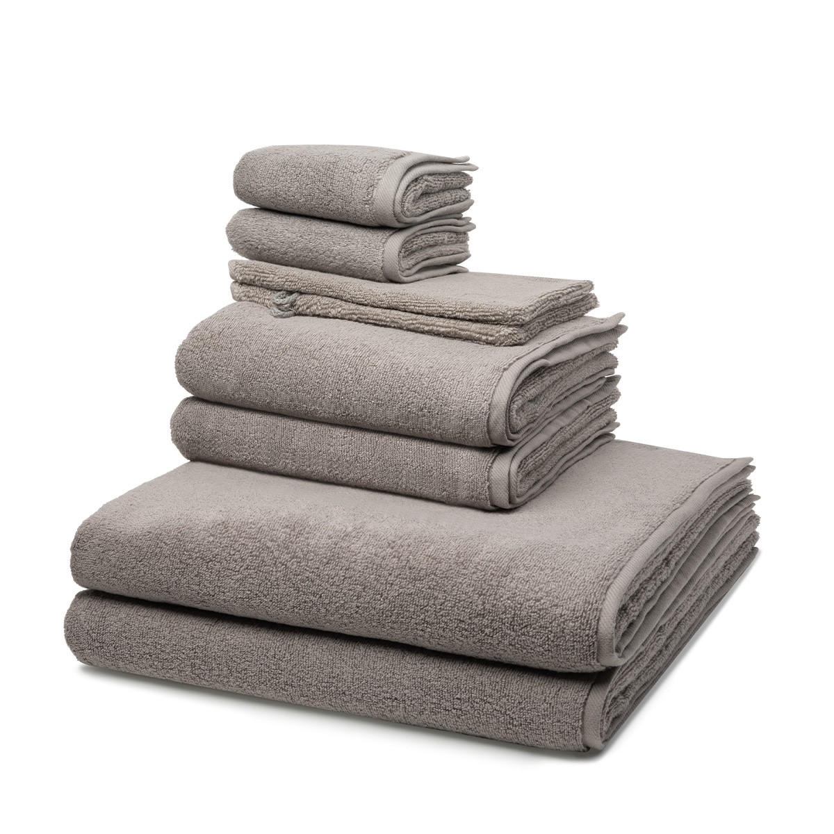 FROTTIERSET Sensual Skin 8-teilig - Grau, Textil (50/100cm) - Ross