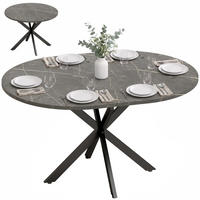 ESSTISCH Schwarz ausziehbar 135/100/75 cm - Schwarz, Metall (135/100/75cm) - PANGIVO