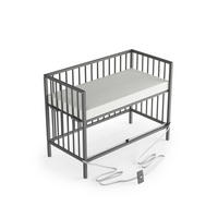 BEISTELLBETT mit Matratze & Umbauseite - grau - Dreamy 4 in 1 Bett - Grau, Holz (120/90/60cm) - Sämann – make a difference.