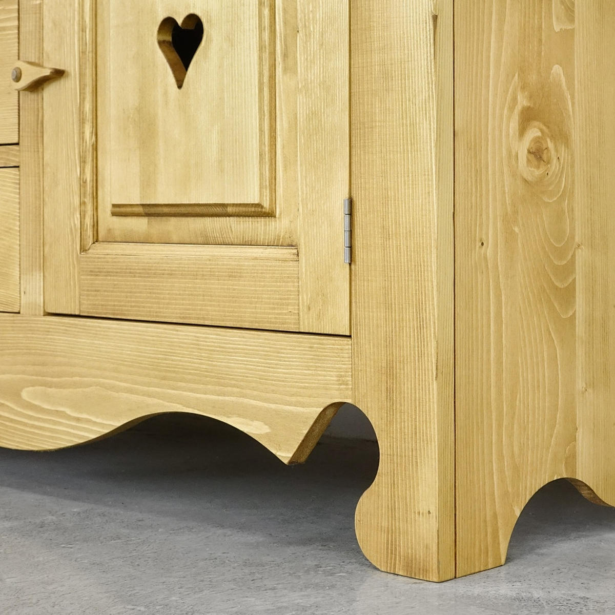 BUFFET aus Massivholz MEXICANA - Honig, Holz (150/197/45cm) - Seart
