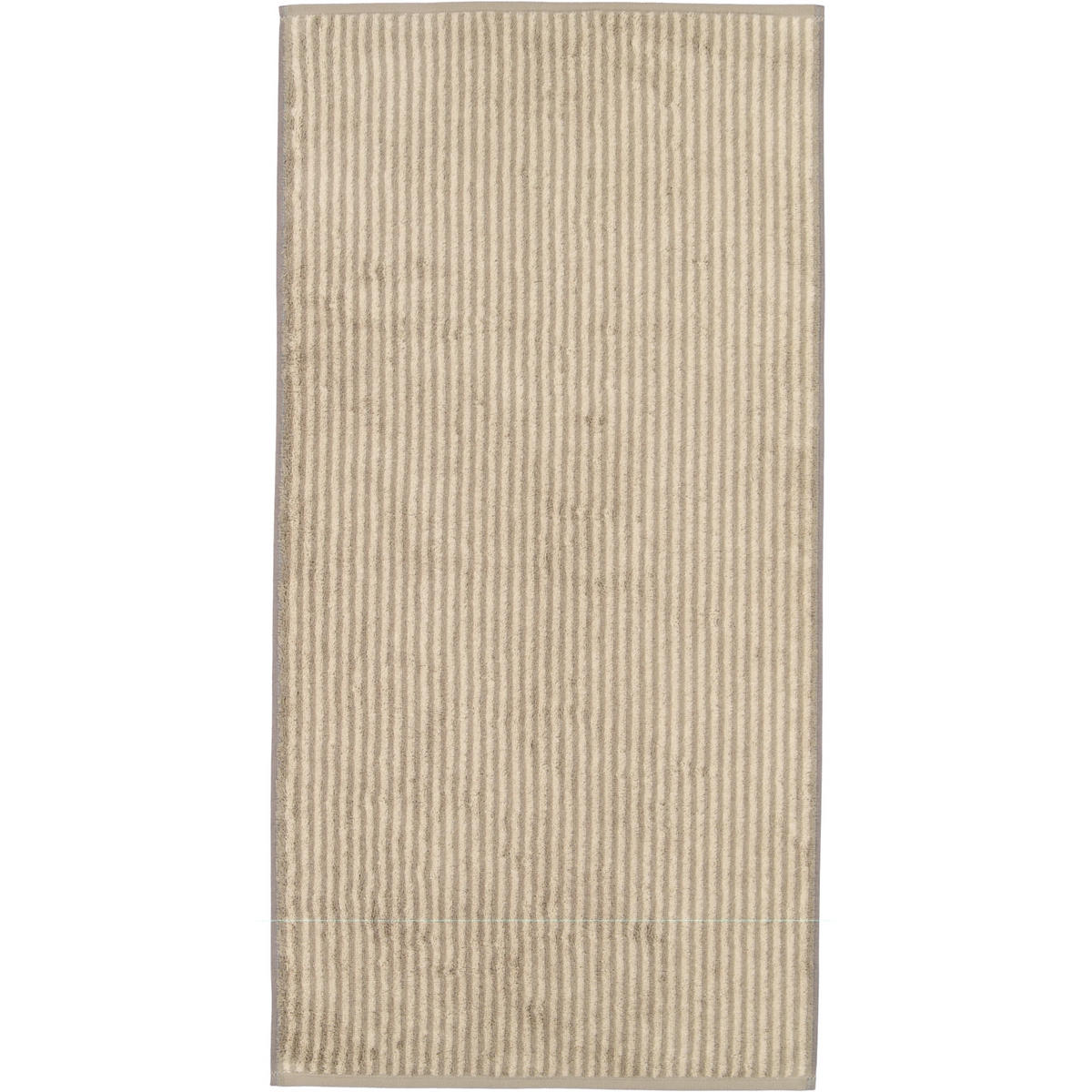 HANDTUCH TWO-TONE STRIPES 480 GRAPHIT - 70 - Grau, Textil (50/100cm) - Cawoe