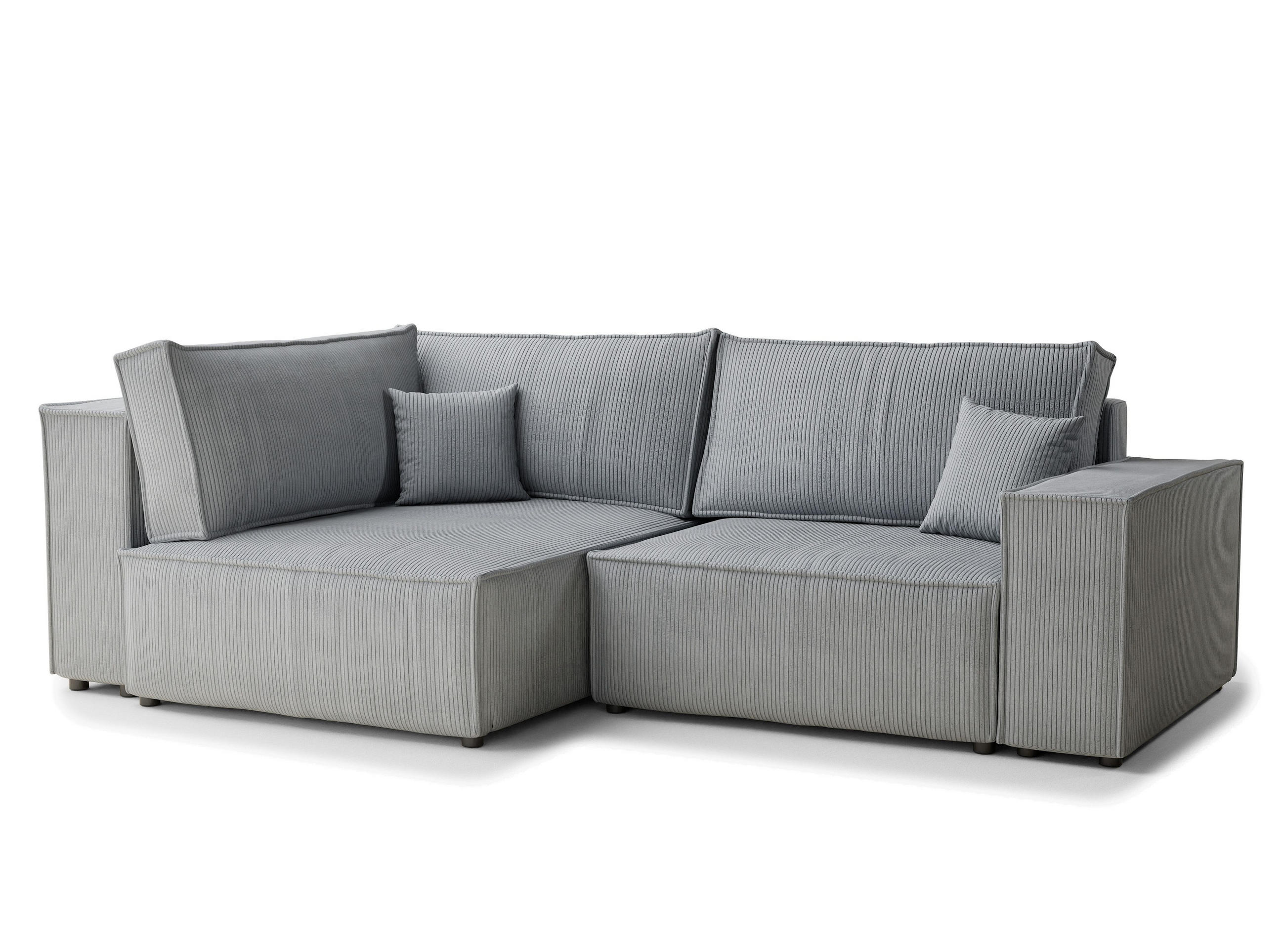 Maison de Reve Ecksofa Hellgrau 253x105 cm