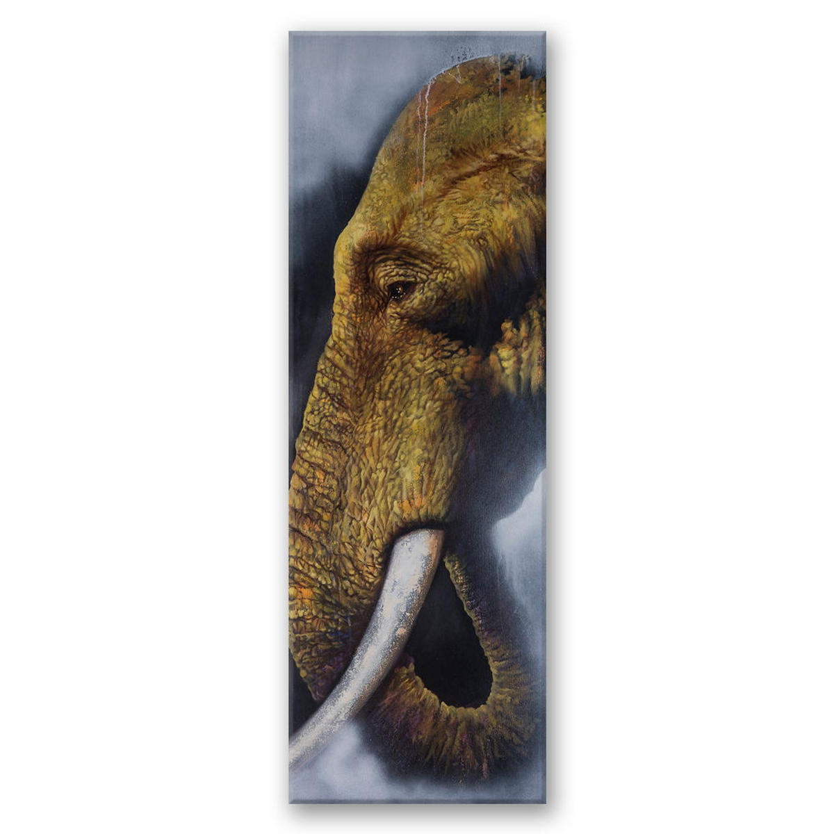 KUNSTDRUCK Braun 30/90 cm - Braun, Textil (30/90cm) - KUNSTLOFT