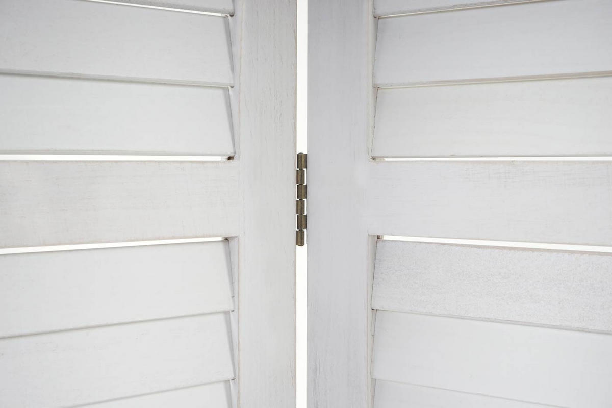 PARAVENT Weiß - Weiß, Holz (160/170/2cm) - MCW