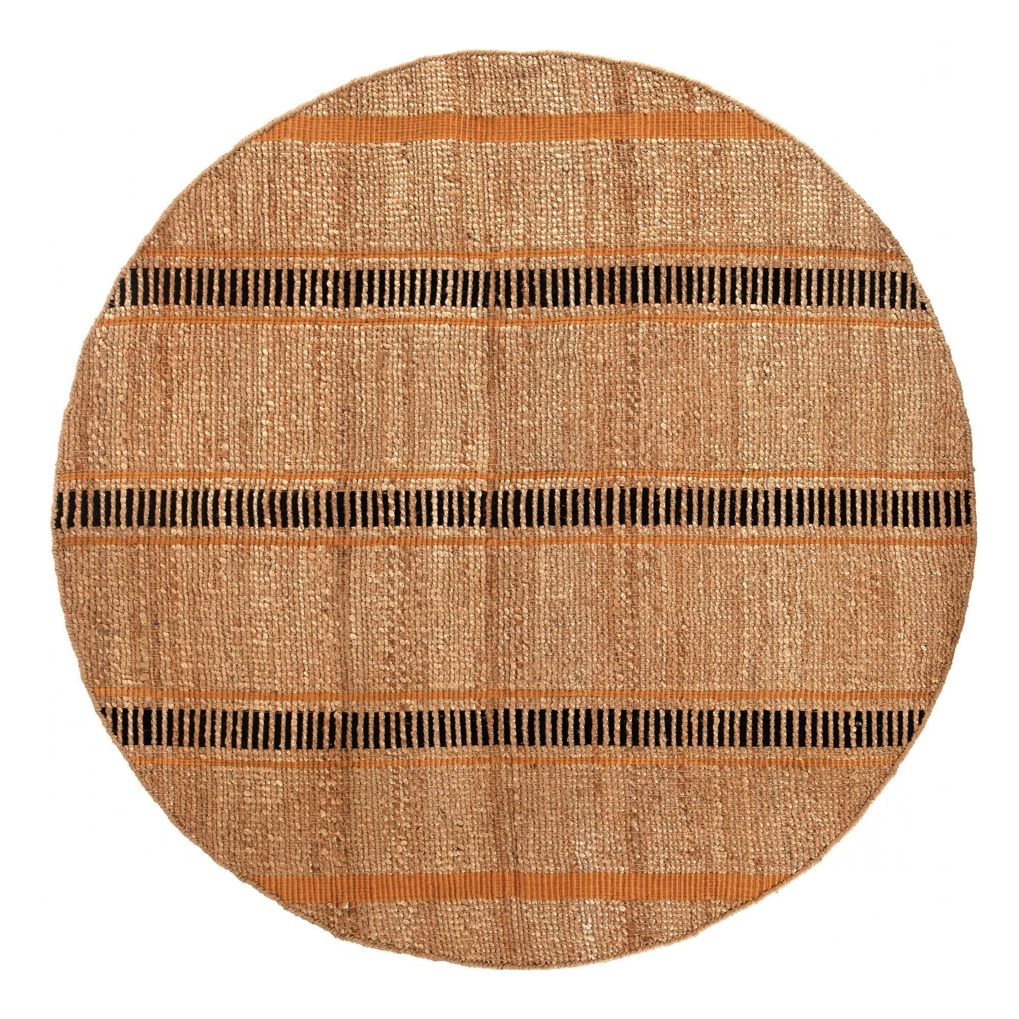 TEPPICH Eden ocker diameter 160 cm - Hellbraun, Textil (160/160cm) - Vivaraise