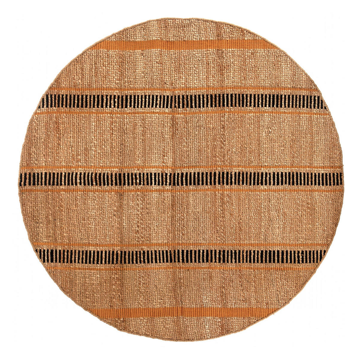 TEPPICH Eden ocker diameter 160 cm - Hellbraun, Textil (160/160cm) - Vivaraise