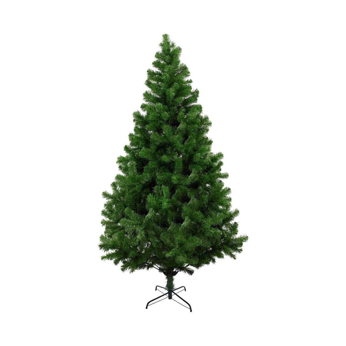 WEIHNACHTSBAUM Kunststoff Grün 70x70h120 cm - Grün, Kunststoff (120cm) - DMORA