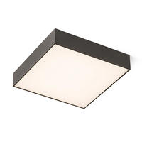 DECKENLEUCHTE LARISA SQ 30 DIMM Schwarz 30 W - Schwarz, Metall (30/30/58cm) - Rendl