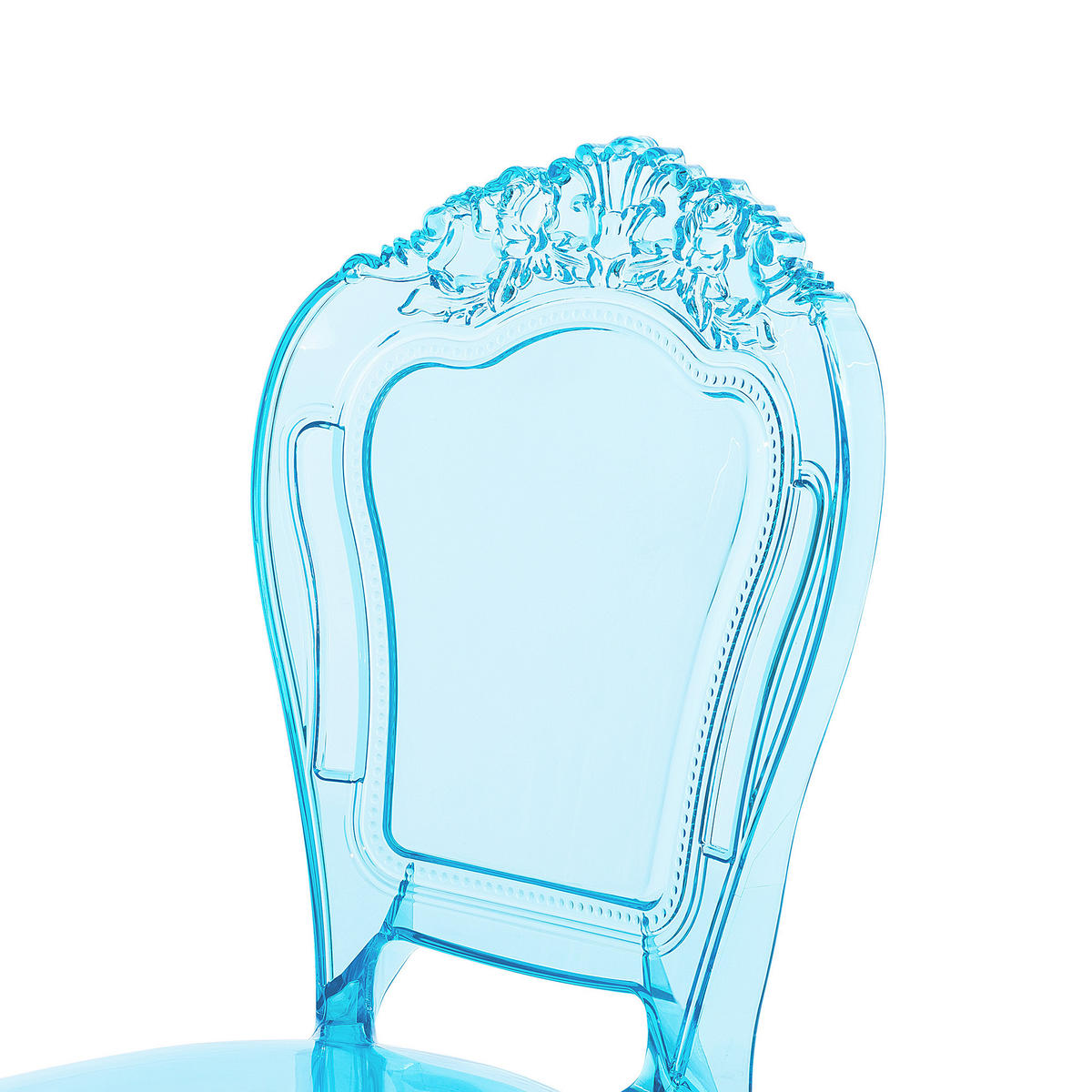 ESSZIMMERSTUHL 2er-Set Kunststoff Blau Vermont - Blau, Kunststoff (53/98/52cm) - Beliani