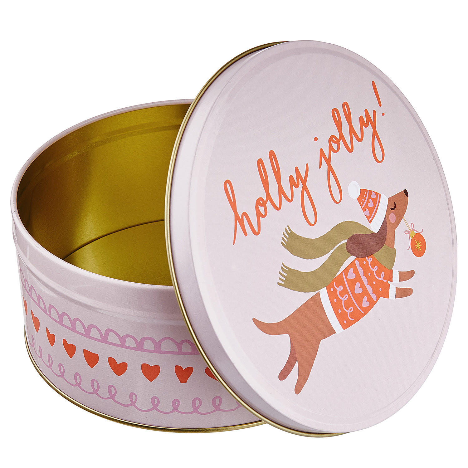 KEKSDOSE Cookie Jar - Rosa, Metall (17/8/17cm) - Butlers