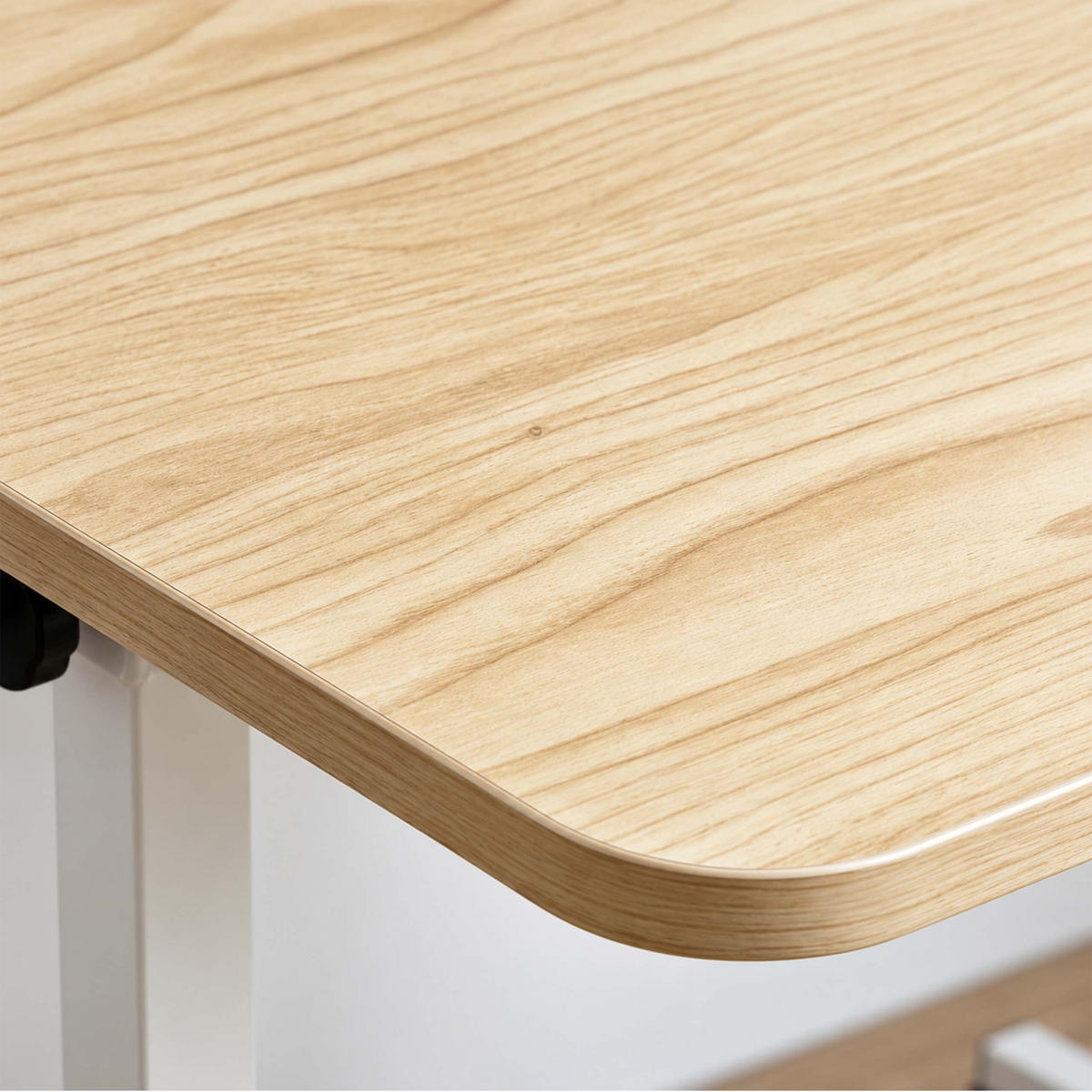 LAPTOPTISCH Weiß höhenverstellbar mit Rollen neigbar 60x40 cm - Weiß, Holzwerkstoff/Kunststoff (40/60/90cm) - Relaxdays
