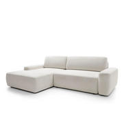 ECKSOFA BOULI Beige 264x162x82 cm - Beige, Textil (264/162cm) - FURNLUX