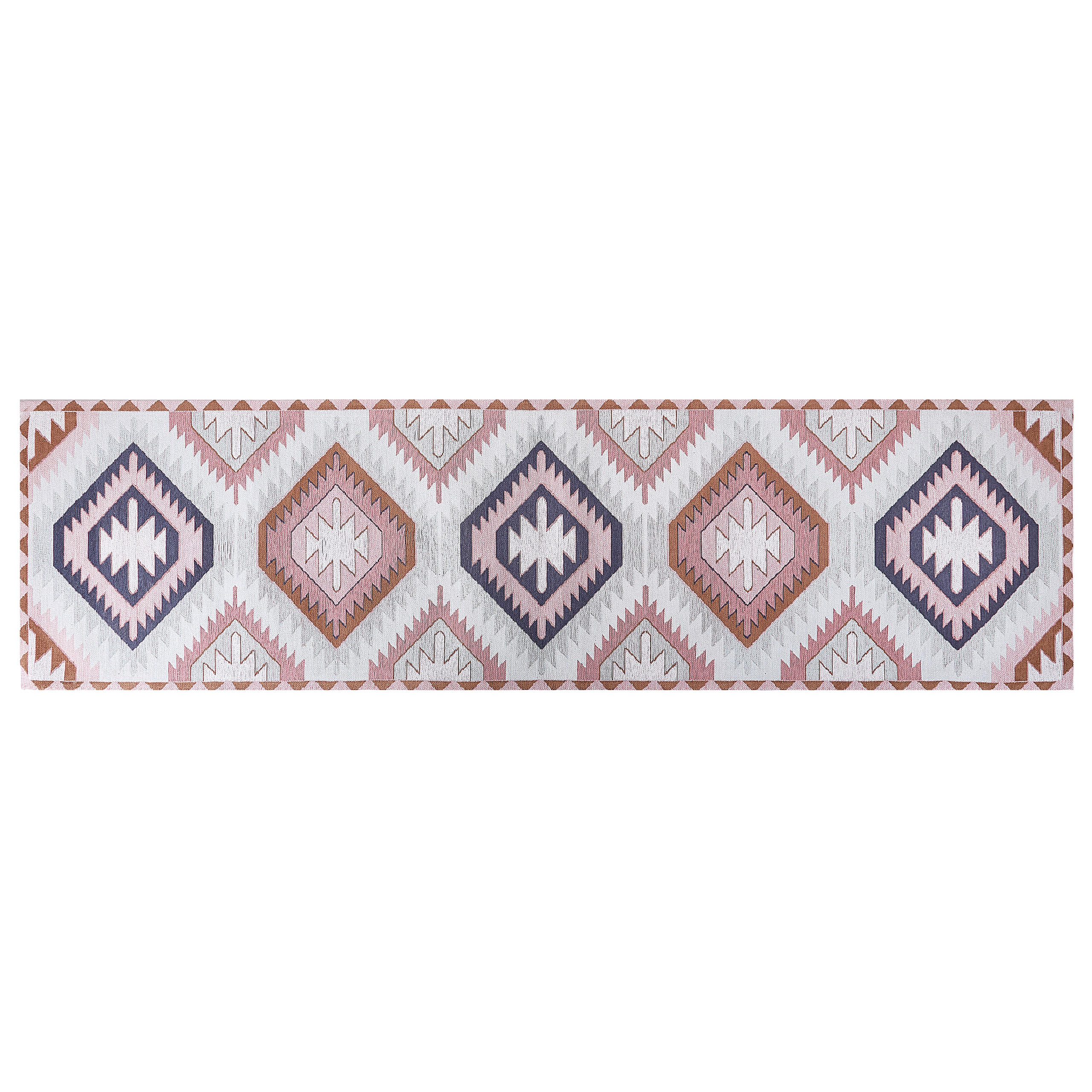 TEPPICHLÄUFER Besler 300/80 cm - Multicolor, Textil (80/300cm) - Beliani