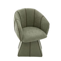 SESSEL mit 360° drehbar, hohe Rückenlehne, DE-42258, Olivgrün - Olivgrün, Holzwerkstoff (54/74.5/56cm) - ComfortXL