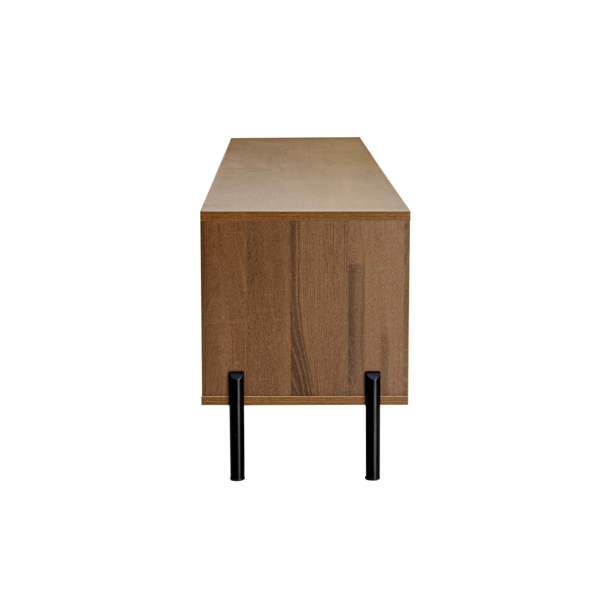 TV-SCHRANK 160cm 3 Türen niedrig modern Stauraum - Naturfarben, Holzwerkstoff (35/46/160cm) - FLIEKS