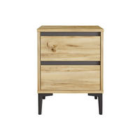 NACHTTISCH 45/45/58,5 cm - Braun, Holz (58.5/45/45cm) - Mobili Rebecca
