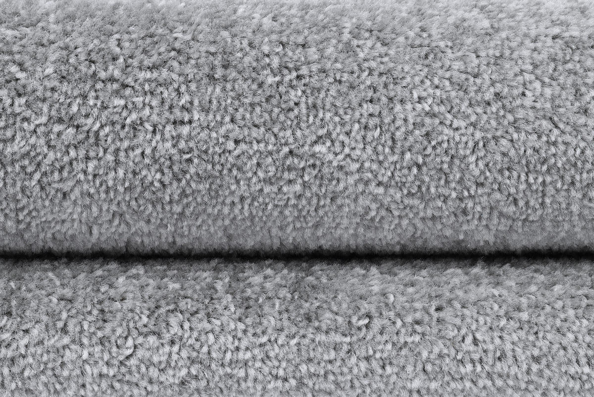 TEPPICH LAZUR Weiß 140/190 cm - Hellrosa/Grau, Kunststoff (140/190cm) - Tapiso