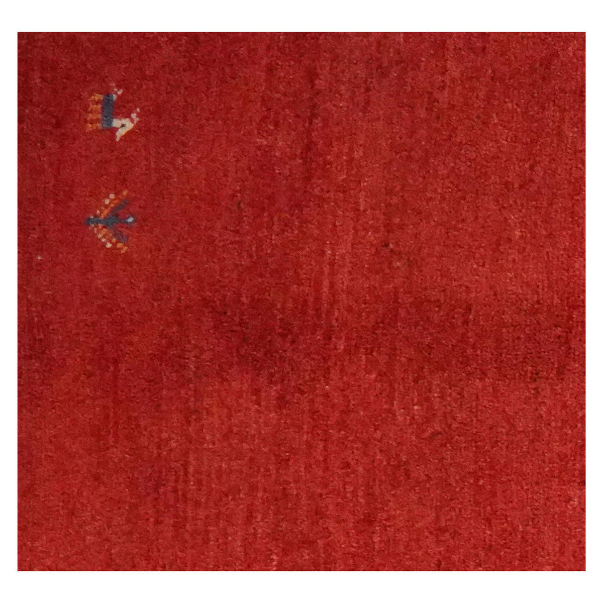 TEPPICH Gabbeh Rot 220/154 cm Schurwolle - Rot, Textil (154/220cm) - Looma