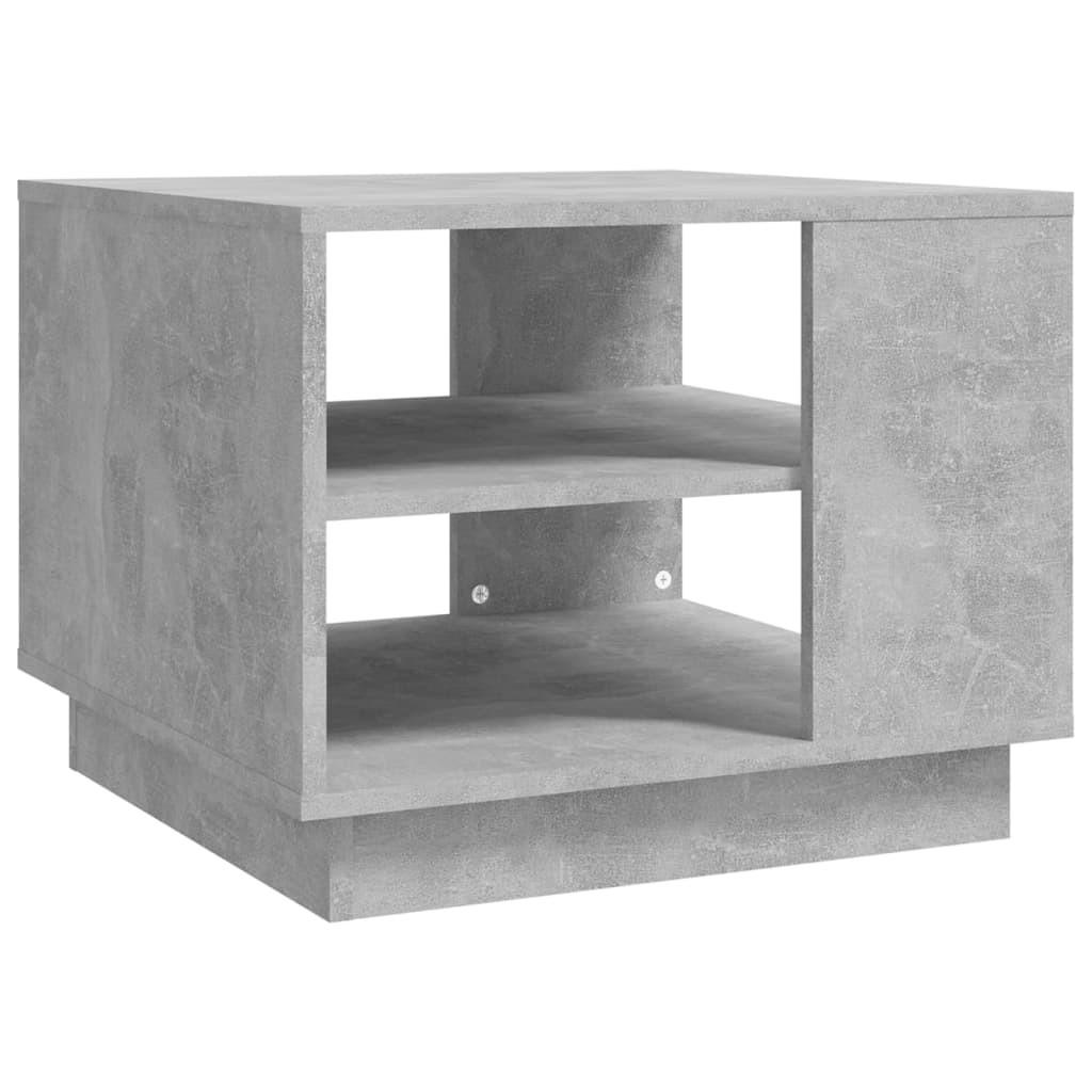 COUCHTISCH Betongrau 55x55x43 cm Holzwerkstoff - Grau, Holzwerkstoff (55/55/43cm) - furnicato