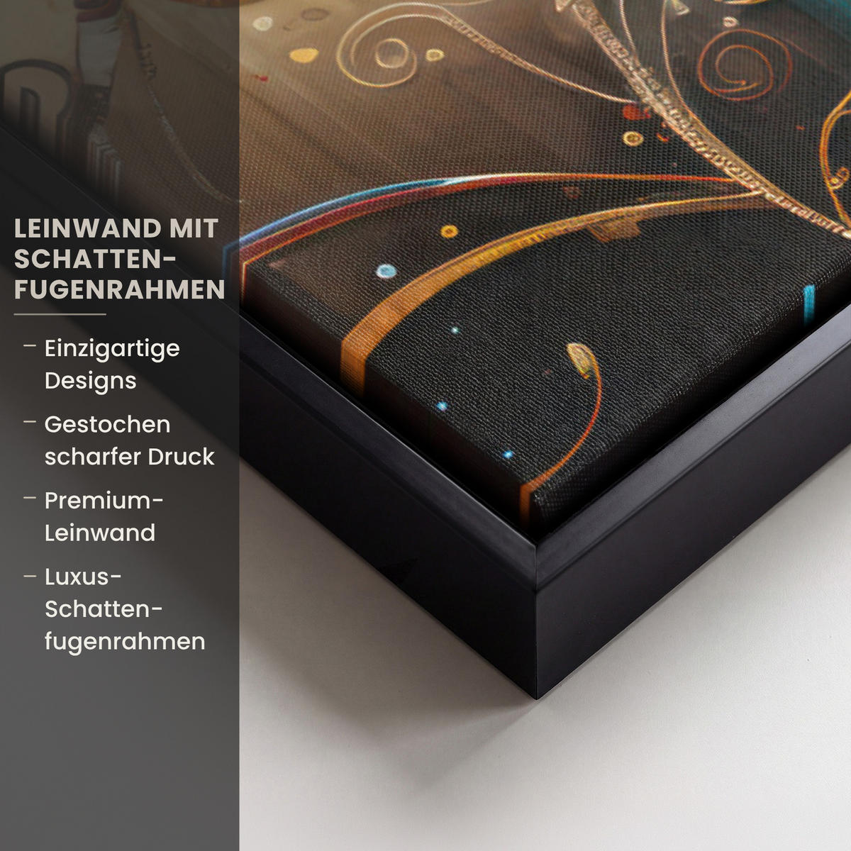 LEINWAND Bilder mit Rahmen - Baum - Baum des Lebens - Farbe - 40x60 - Braun, Textil (40/60cm) - MuchoWow