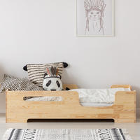 POSTEL 90/200 Lilian Přírodní dřevo - hnědá, dřevo (90/200cm) - Petits-meubles