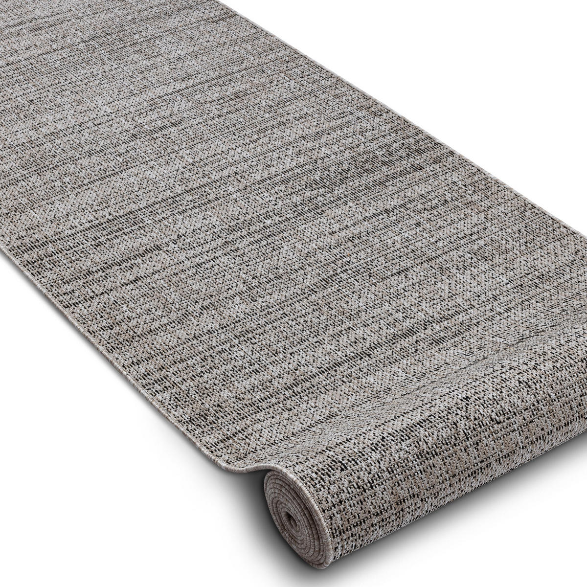 LÄUFER SIZAL FLOORLUX 100/110 cm - Grau, Textil (100/110cm) - rugsX