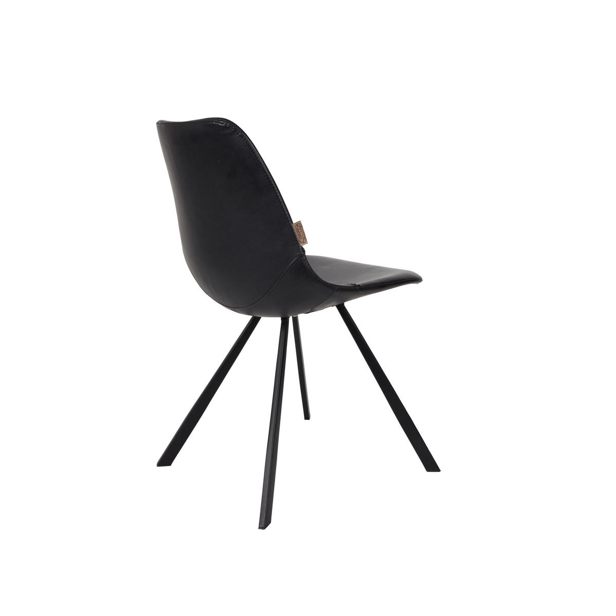 ESSZIMMERSTUHL Franky Schwarz - 2 er Set - Schwarz, Kunststoff (46/83/56cm) - Dutchbone