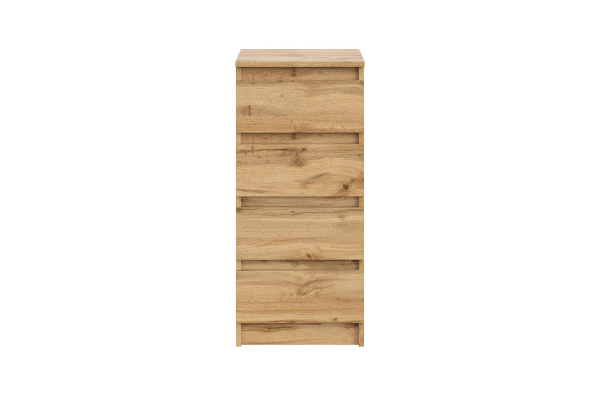 KOMMODE Wotan Eiche 40/90/43 - Eiche Wotan, Holzwerkstoff (40/90/43cm) - RAUMHIRSCH FURNITURE