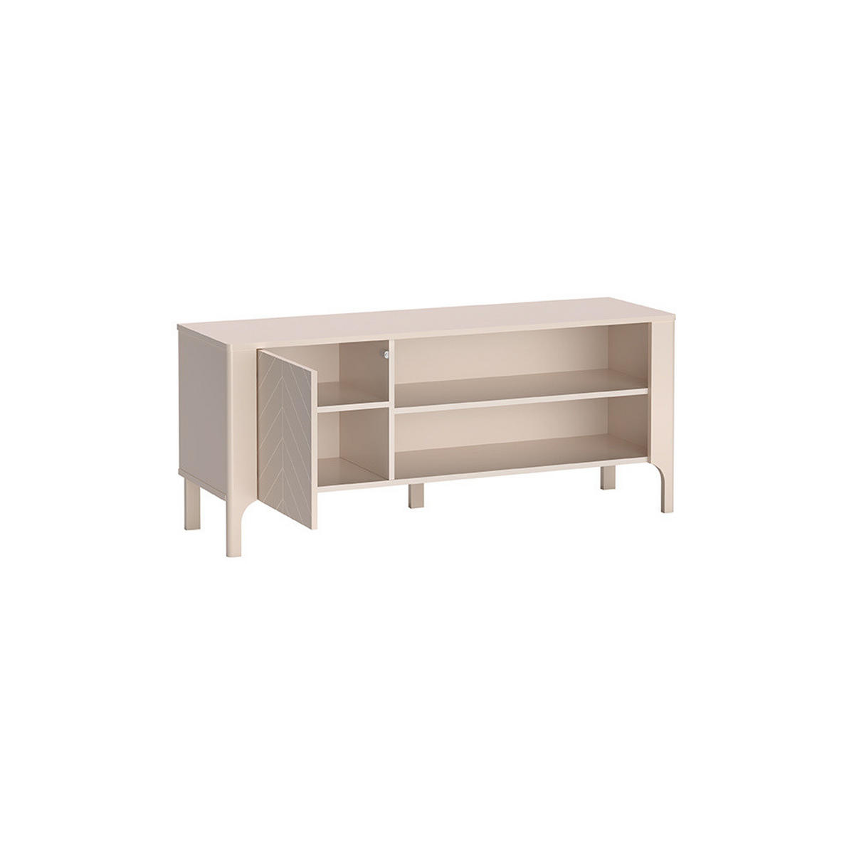 TV-LOWBOARD Malumi MM-6 135 x 57 x 40,5 cm Kaschmir - Kaschmir, Holzwerkstoff/Metall (135/57/40.5cm) - Koseto