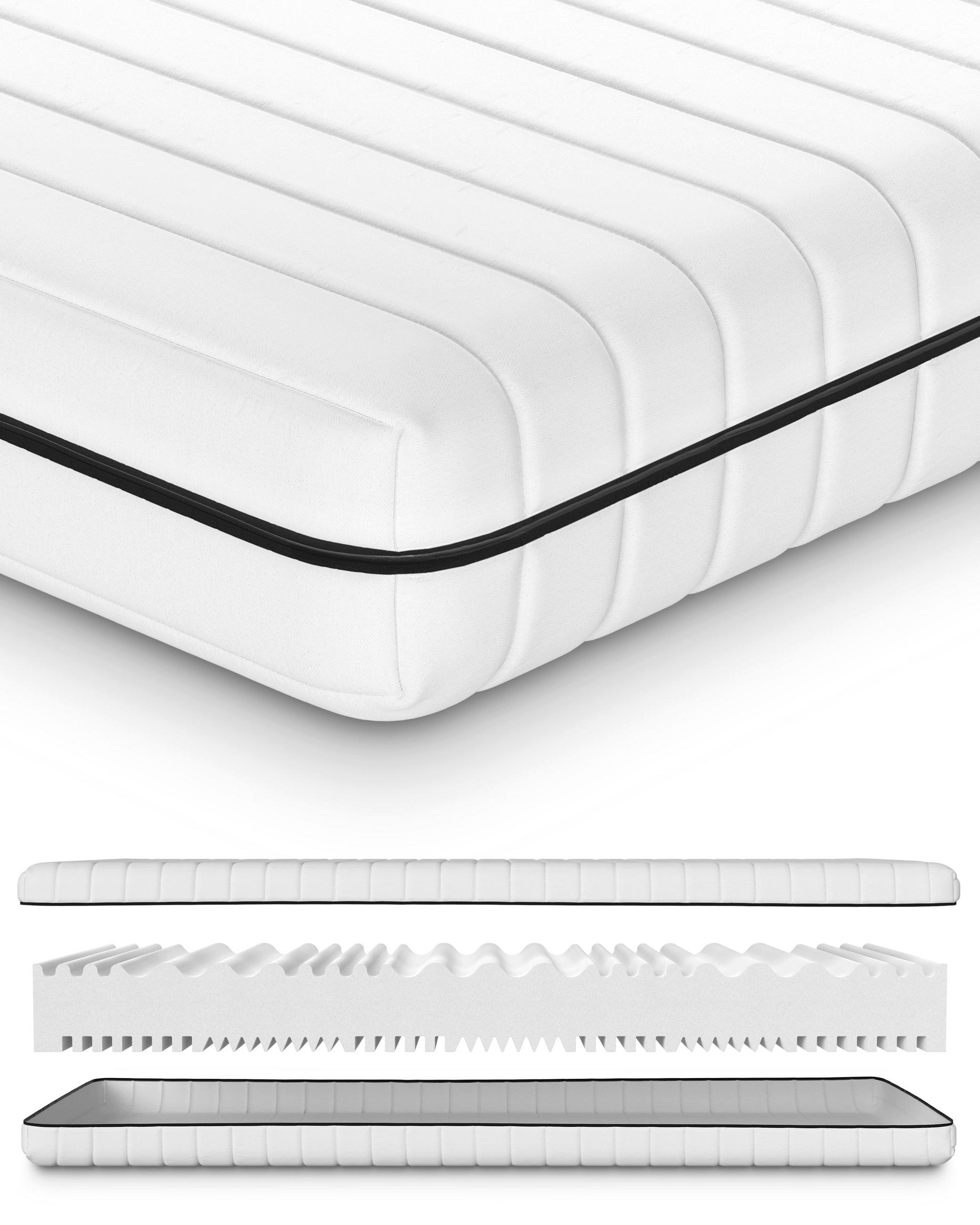 Mister Sandman MATRACE ZE STUDENÉ PĚNY 80/190 cm – komfortní výška 18cm – 7zónová matrace s H2, H3