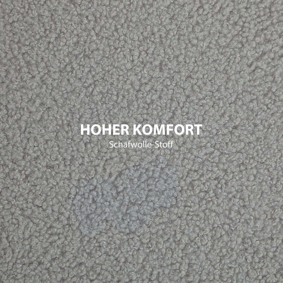 SITZHOCKER Ottomane mit Stauraum Runder Polsterhocker mit Klappdeckel, Grau - Naturfarben/Grau, Eichenholz/Kunststoff (56/42/56cm) - HOMCOM