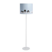STEHLAMPE Bunt 40/30 cm - Multicolor/Weiß, Kunststoff (30/40/30cm) - KUNSTLOFT
