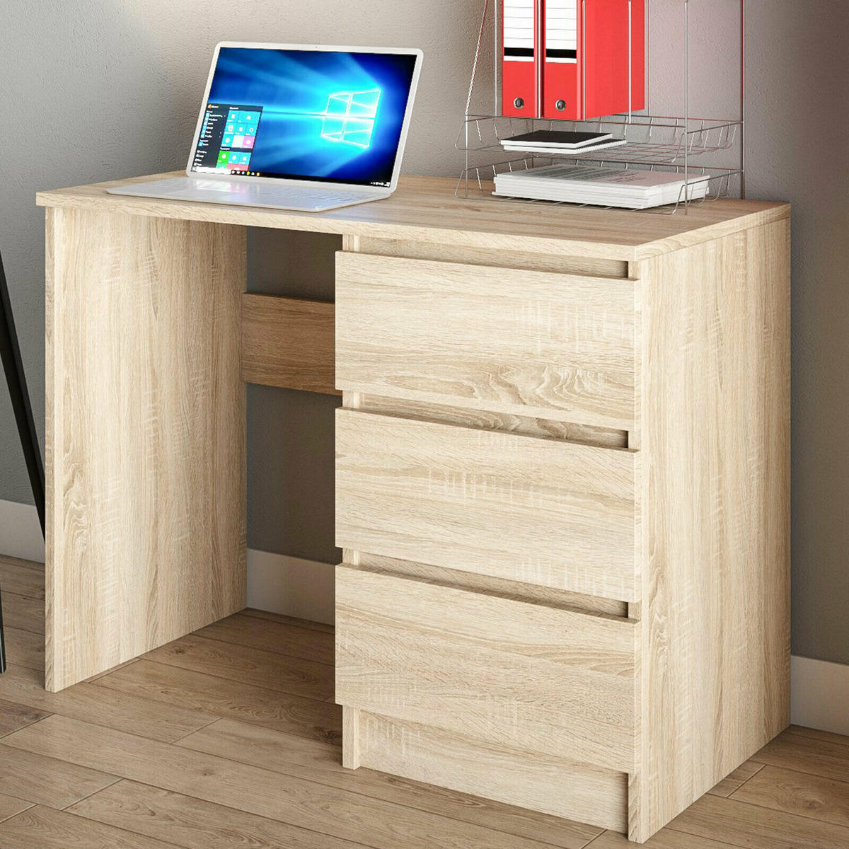COMPUTERTISCH Bella B1 sonoma - Sonoma Eiche, Holzwerkstoff (50/90/76cm) - roe furniture
