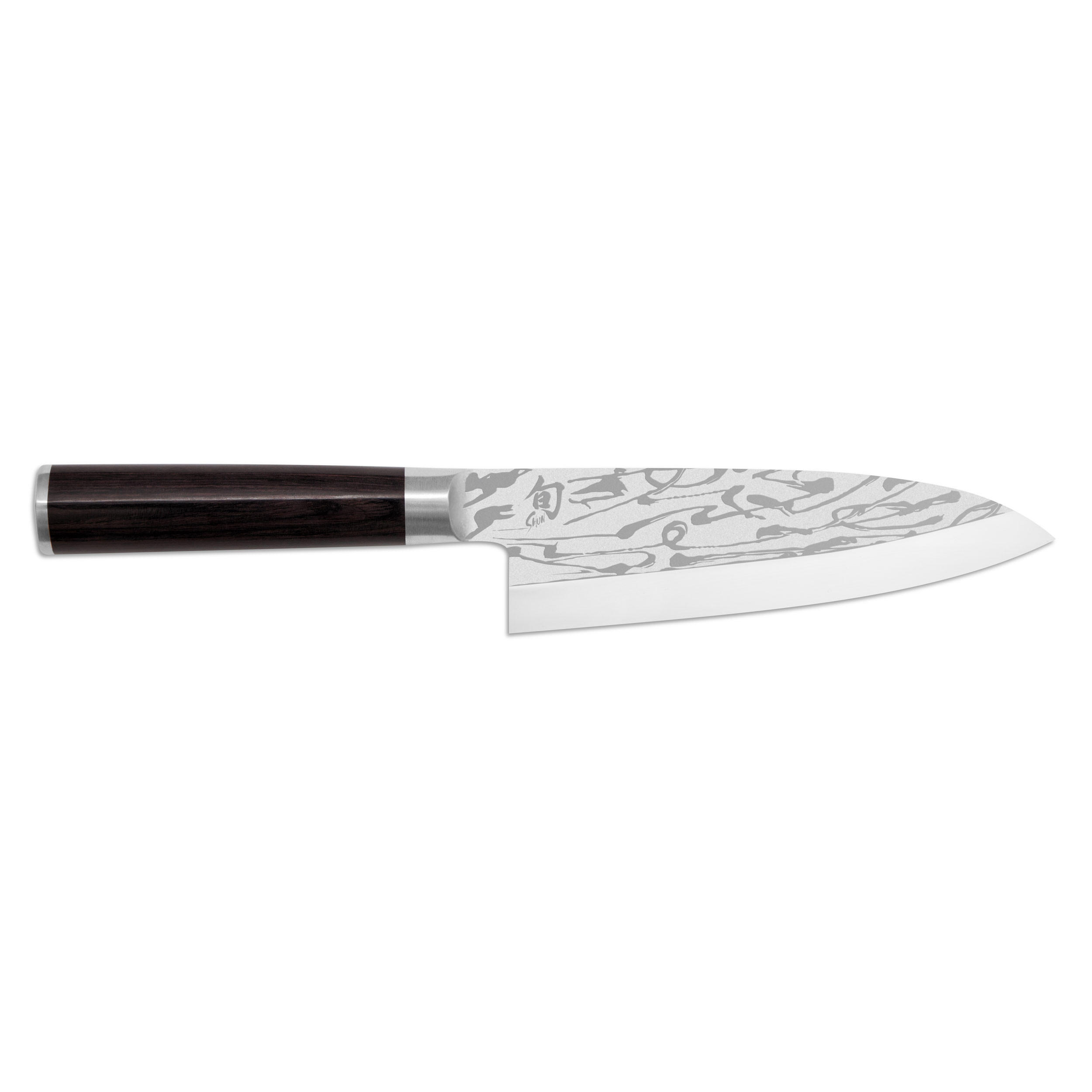 KÜCHENMESSER Shun Pro Sho Deba - Braun, Metall (50cm) - Kai Messer