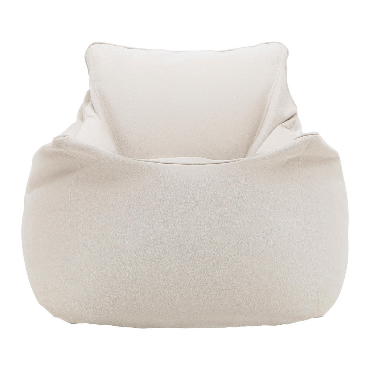 SITZSACK Storvik Beige - Hellgrau, Textil (100/75/100cm) - Mömax
