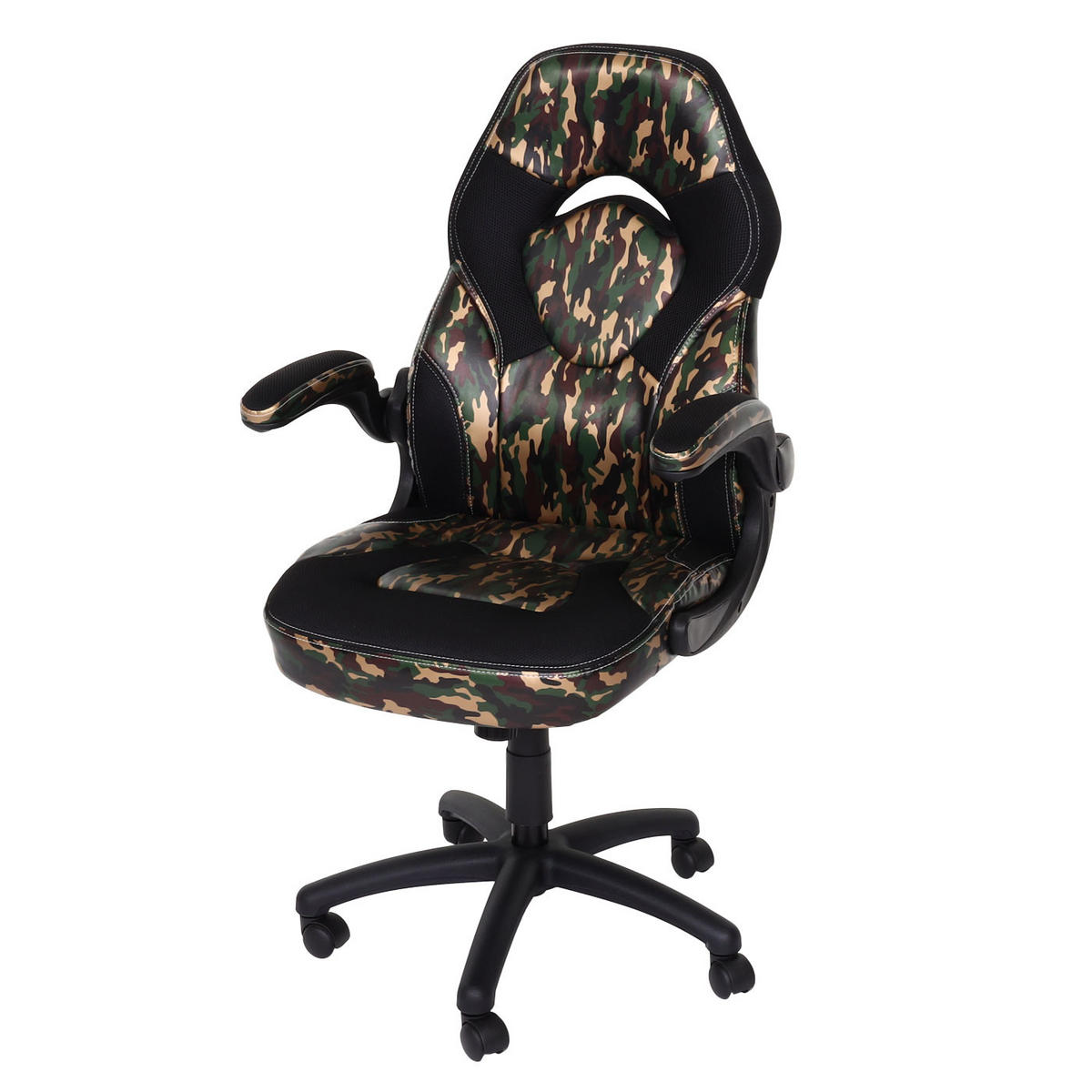 BÜROSTUHL Multicolor, Schwarz - Multicolor/Schwarz, Textil (62/116/57cm) - MCW
