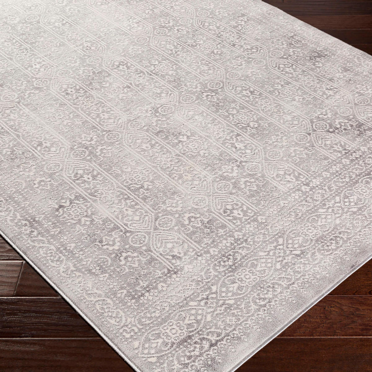 VINTAGE-TEPPICH Vicky 160/215 cm Grau - Grau, Textil (160/215cm) - LIVABLISS