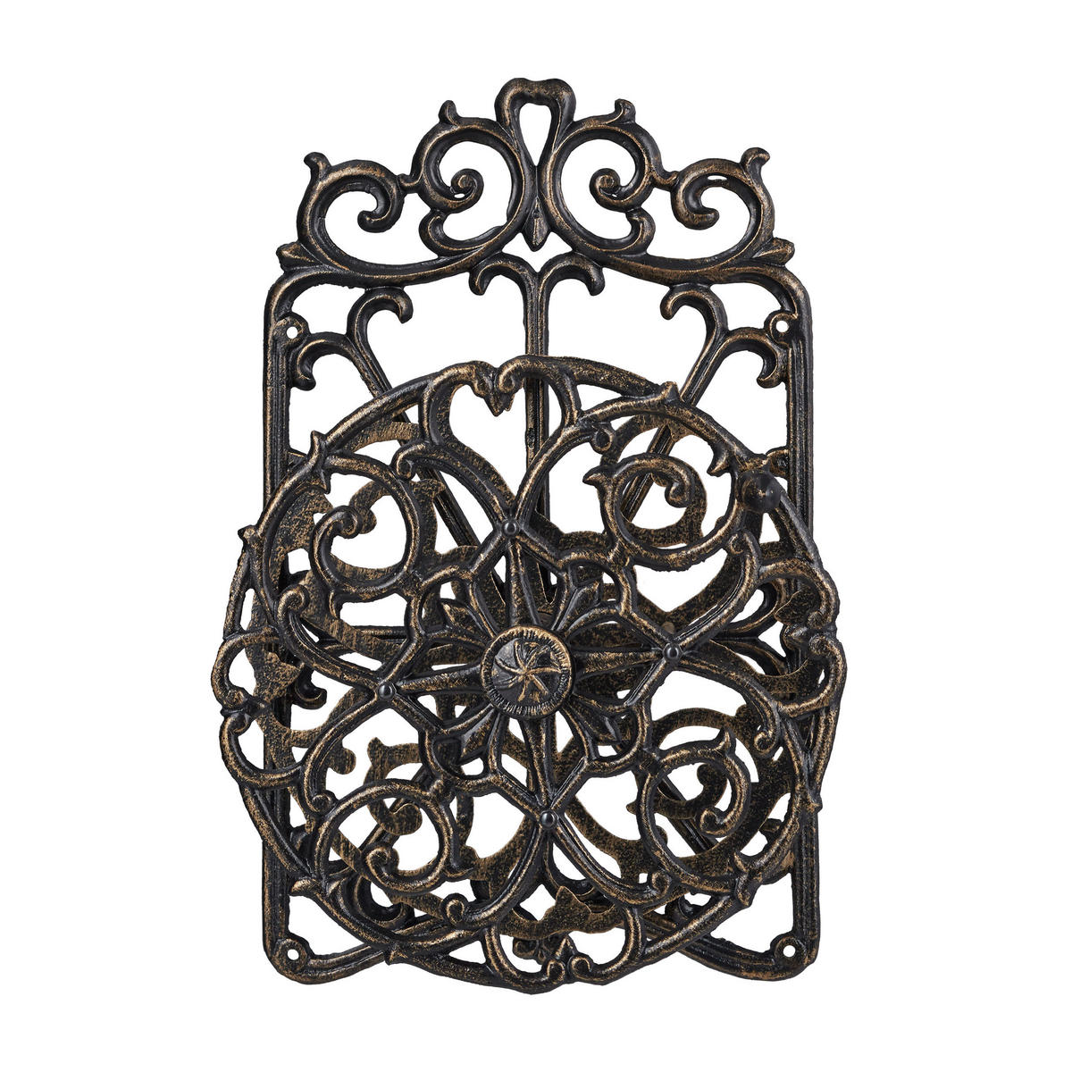 SCHLAUCHHALTER - Multicolor, Metall (33/52/31cm) - Relaxdays