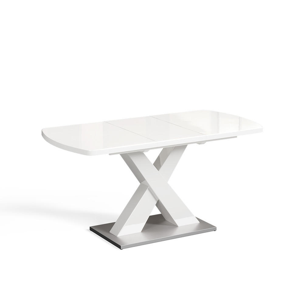 Vicco JÍDELNÍ STŮL Chinto, Bílá, 120-160 x 80 cm Rozšiřitelný