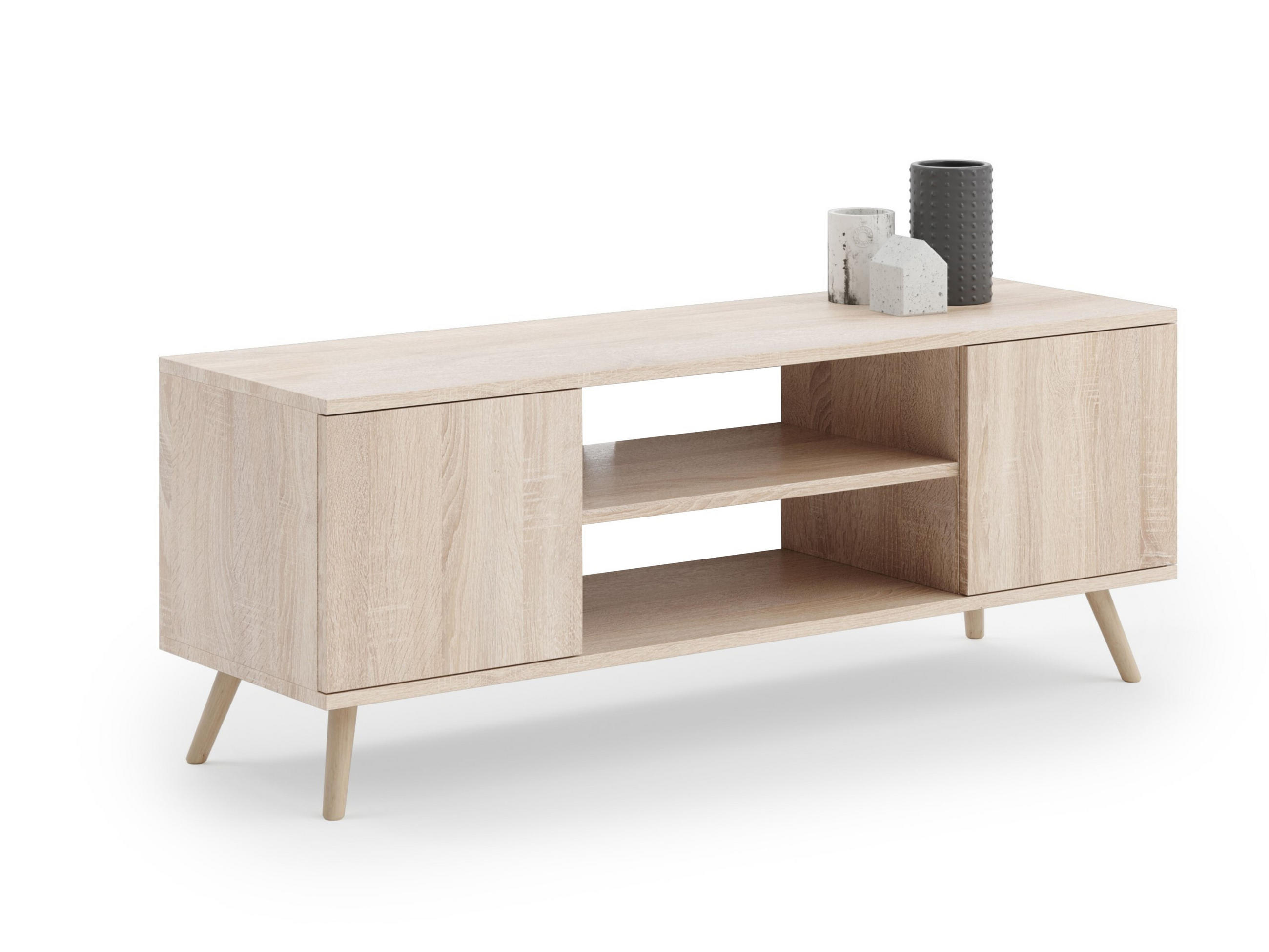 LOWBOARD Focus - Sonoma Eiche, Holzwerkstoff (40/50/155cm) - RAUMHIRSCH FURNITURE