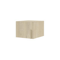AUFSATZSCHRANK BRISSO BRN5 50/40/60,5 cm in Eiche Ceremona - Eichefarben, Holzwerkstoff (50/40/61cm) - Deine Möbel 24