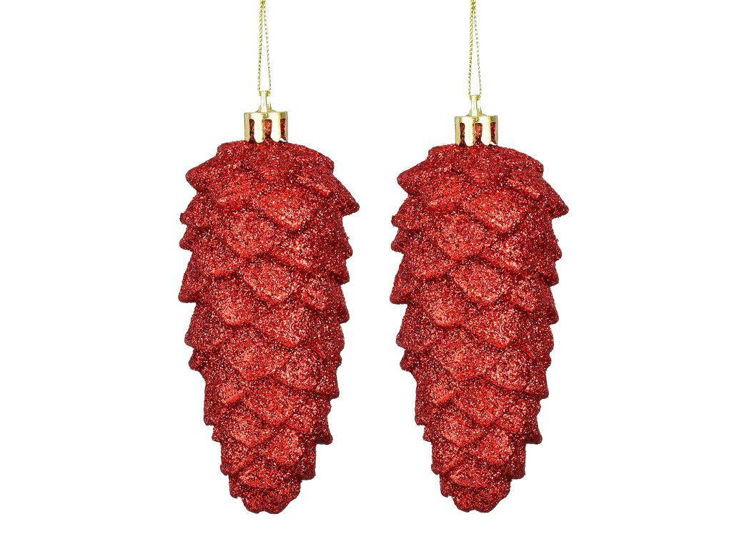 Laalu Christbaumschmuck Rot 10x20x20 cm