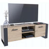 FERNSEHKOMMODE ALBA BIS Artisan Eiche 185/43,6/50 cm - Eiche Artisan, Holzwerkstoff (150/50/43.6cm) - Matkam Möbel